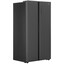 Холодильник Side by Side   Haier HRF-600DB7RU черный [598 л, внешнее покрытие-металл, размораживание - No Frost, дисплей, 90.5 см х 177.5 см х 71.7 см]