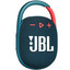 Портативная колонка JBL CLIP 4, синий [Bluetooth, 500 мА*ч, время работы - до 10 ч]