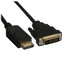 Кабель однонаправленный DEXP DisplayPort - DVI-D, 1.8 м [вилка - вилка, длина - 1.8 м, 1920x1080, 60 Гц]
