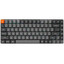Клавиатура  проводная + беспроводная Keychron K3 Max [механическая, Gateron Brown Low-Profile, клавиш - 84, Bluetooth, USB Type-A, цвет черный]