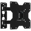 Кронштейн для ТВ DEXP RMM-222B черный [для 17"-43", наклон вверх 3° наклон вниз 10°, поворот 180°, до 35 кг, до 418 мм от стены/потолка]