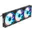 Комплект вентиляторов MSI MPG EZ120 ARGB  черный [120 x 120 мм, 4 pin,  - 1900 об/мин,  - 28.8 дБ, в комплекте - 3]