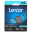 Карта памяти Lexar microSDXC 128 ГБ [LSDMI128BB633A] [A1, UHS Class 3, Video Class 30, запись - 45 Мбайт/сек, чтение - 100 Мбайт/сек]