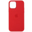 Накладка  Apple Silicone Case для Apple iPhone 12/ 12 Pro красный [микрофибра, ТПУ]