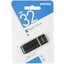 Память USB Flash 32 ГБ SmartBuy Quartz [SB32GBQZ-K] [USB 2.0/USB Type-A, до 15 Мбайт/сек, монолит с колпачком, пластик]
