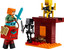 Конструктор LEGO Minecraft Битва в лаве Нижнего мира [возраст - от 6 лет, количество деталей - 99 шт]