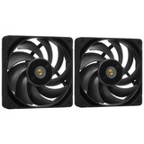 Комплект вентиляторов Thermaltake TOUGHFAN 12 Pro [CL-F159-PL12BL-A] черный