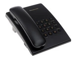 Телефон проводной Panasonic KX-TS2350RUB