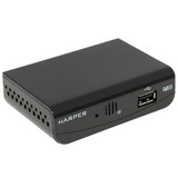 Приставка для цифрового ТВ Harper HDT2-1030 черный
