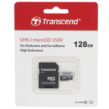 Карта памяти Transcend High Endurance microSDXC 128 ГБ [TS128GUSD350V]