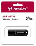 Память USB Flash 64 ГБ Transcend JetFlash 700 [TS64GJF700]