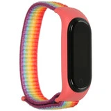 Ремешок DF для Xiaomi Mi Smart Band 3/ 4/ 5 разноцветный