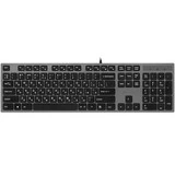 Клавиатура  проводная A4Tech KV-300H цвет серый