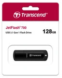 Память USB Flash 128 ГБ Transcend JetFlash 700 [TS128GJF700]