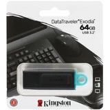 Память USB Flash 64 ГБ Kingston DataTraveler Exodia [DTX/64GB]