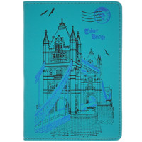 6" Чехол-книжка Vivacase London для любых моделей зеленый