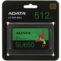 512 ГБ 2.5" SATA накопитель ADATA SU650 [ASU650SS-512GT-R]