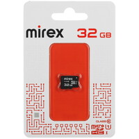 Карта памяти Mirex microSDHC 32 ГБ [13612-MCSUHS32]