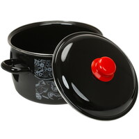 Кастрюля TM Appetite Chilli 5.5 л 18 см черный