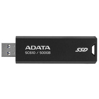 500 ГБ Внешний SSD ADATA SC610 [SC610-500G-CBK/RD]