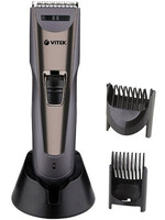 Машинка для стрижки Vitek VT-2572 серебристый/черный