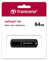 Память USB Flash 64 ГБ Transcend JetFlash 700 [TS64GJF700]