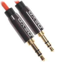 Кабель   DEXP jack 3.5 мм - jack 3.5 мм оранжевый