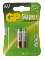 Батарейка GP Super AAA (LR03/FR03)