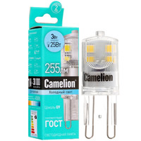 Лампа светодиодная Camelion LED G9/NF/3w/845/220v