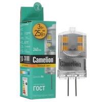 Лампа светодиодная Camelion LED G4/JD-NF/3w/830/220v