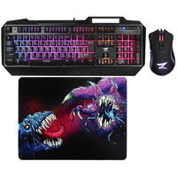 Игровой набор ZET GAMING Combo черный