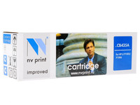 Картридж лазерный NV Print CB435A черный, с чипом