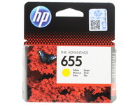 Картридж HP 655 (CZ112AE) желтый