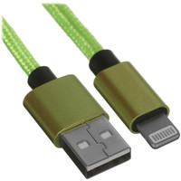Кабель DEXP Lightning 8-pin - USB Type-A зеленый