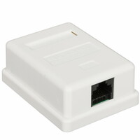 Интернет розетка RJ45  Rexant 06-0104-B