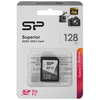 Карта памяти Silicon Power Superior SDXC 128 ГБ [SP128GBSDXCV3V10]