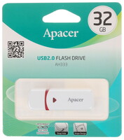 Память USB Flash 32 ГБ Apacer AH333 [AP32GAH333W-1]