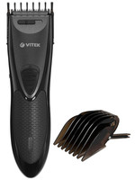 Машинка для стрижки Vitek VT-2567 серебристый/черный
