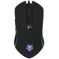 Мышь проводная DEXP Hellscream Black  черный