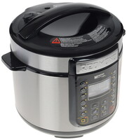 Мультиварка-скороварка Redmond RMC-PM381 серебристый