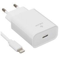 Сетевое зарядное устройство DEXP IET25CD белый