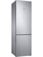 Холодильник с морозильником   Samsung RB37A5491SA/WT серебристый