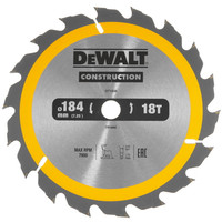 Диск пильный DeWalt CONSTRUCTION DT1938