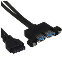 Плата расширения DEXP CUSB3X2