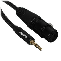 Кабель   Ugreen XLR - jack 3.5 мм черный