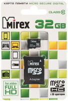Карта памяти Mirex microSDHC 32 ГБ [13613-AD10SD32]