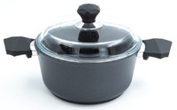 Кастрюля Victoria Diamond Induction D073.0G 3 л 16.5 см черный
