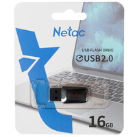 Память USB Flash 16 ГБ Netac U197 [NT03U197N-016G-20BK]