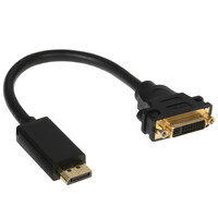 Переходник однонаправленный Ugreen DisplayPort - DVI-I, 0.15 м