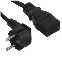 Кабель питания FinePower IEC C19 - CEE 7/7